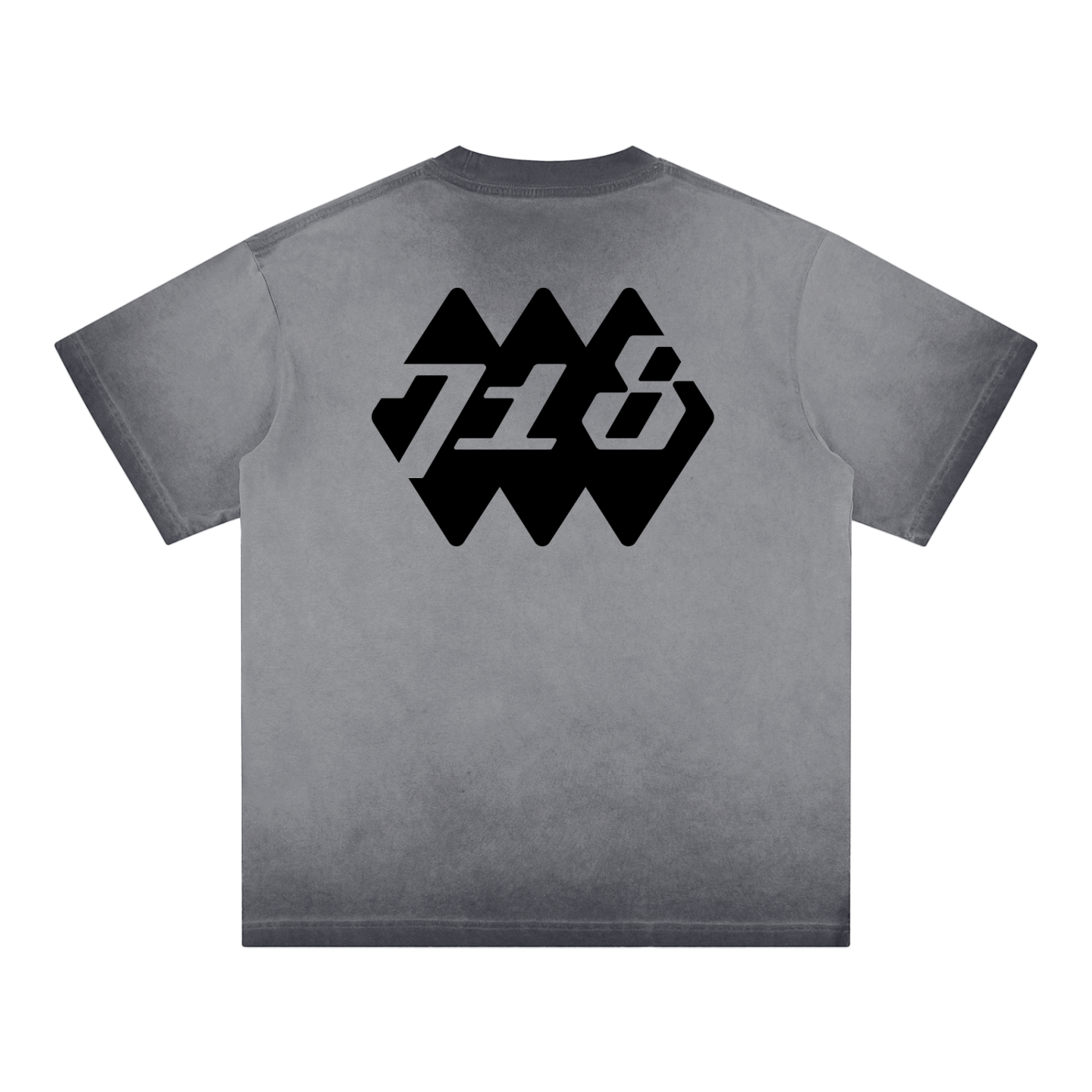Reverse Dyed Loose Cotton T-Shirt