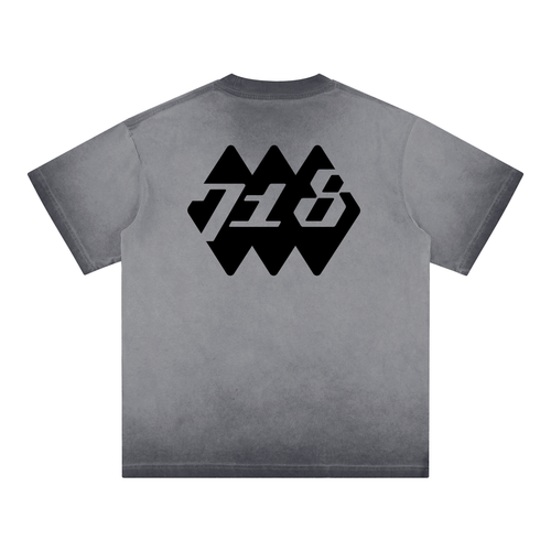 Reverse Dyed Loose Cotton T-Shirt